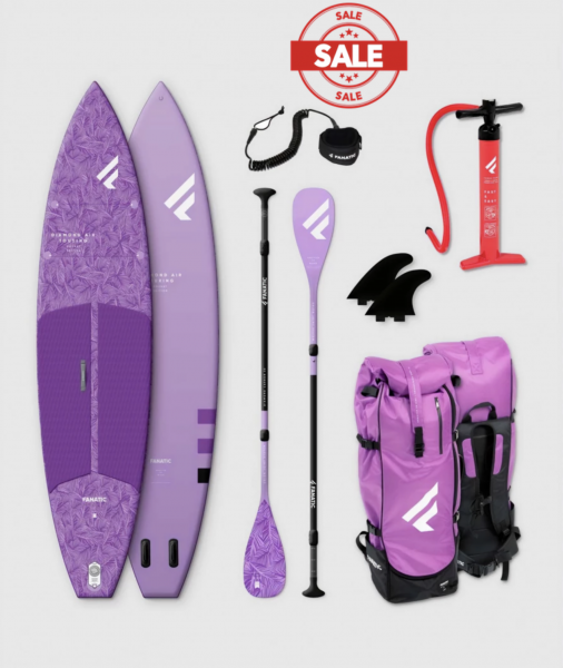 Fanatic Diamond Air Touring Pocket SUP  (inkl. Paddel und Leash)